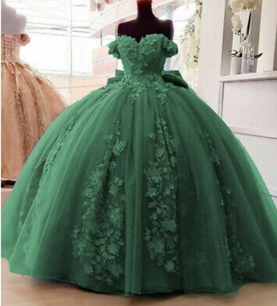 Off Shoulder Ball Gown Quinceanera ...